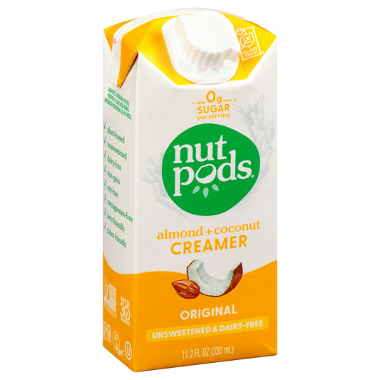 Nutpods Creamer Dairy Free Original 11.2 Fo Pack of 12