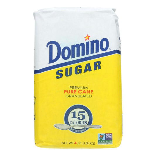 Domino Sugar Granulated 4 Lb (Pack of 10)