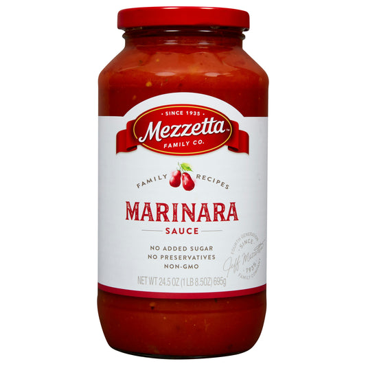 Mezzetta Sauce Marinara Home made 24.5 oz (Pack of 6)