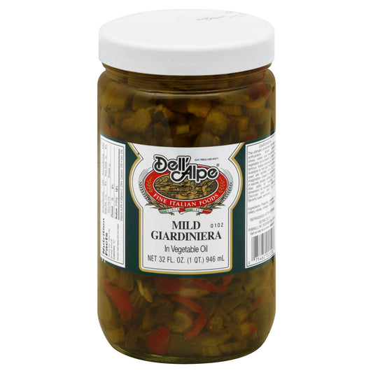 Dell Alpe Giardiniera Mild 32 Oz (Pack of 6)