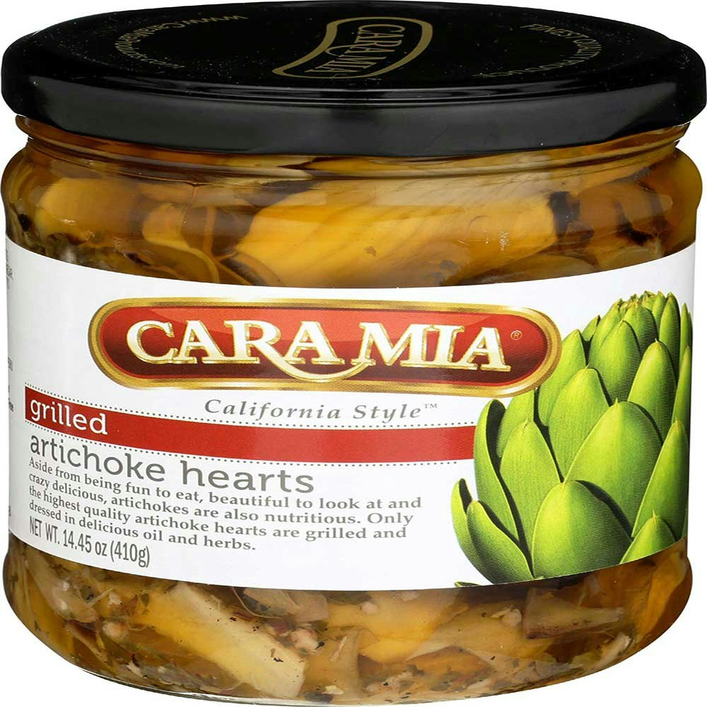 Cara Mia Artichoke Hearts Grilled 14.45 oz (Pack of 12)