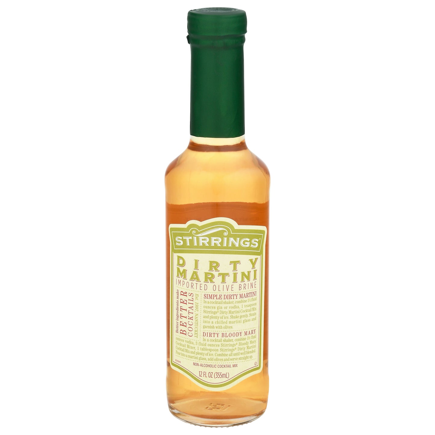 Stirrings Mixer Martini Dirty 12 oz (Pack of 6)