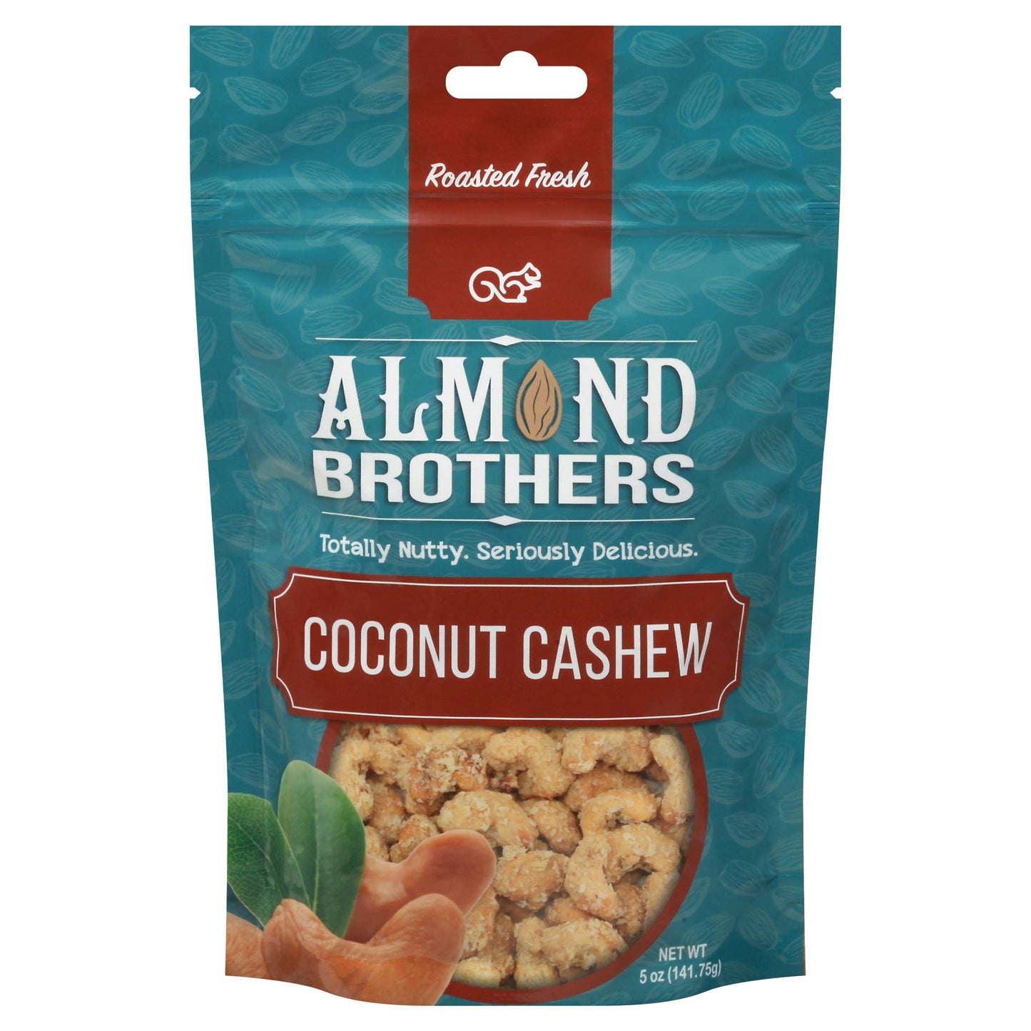 Almond Brothers Cashews Coconut 5 Oz Pack of 6