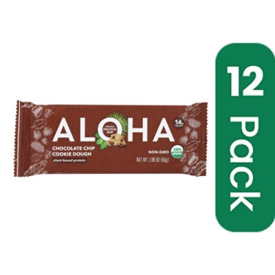 Aloha - Bar Chocolate Chips Cookie Dgh 1.98 oz (Pack of 12)