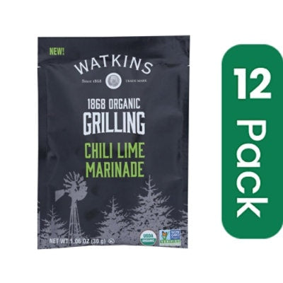 Watkins - Marinade Chili Lime 1.06 oz (Pack of 12)