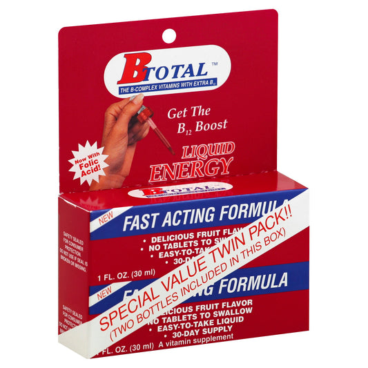 Sublingual B Total Twin Pack 1 Oz (Pack of 3)