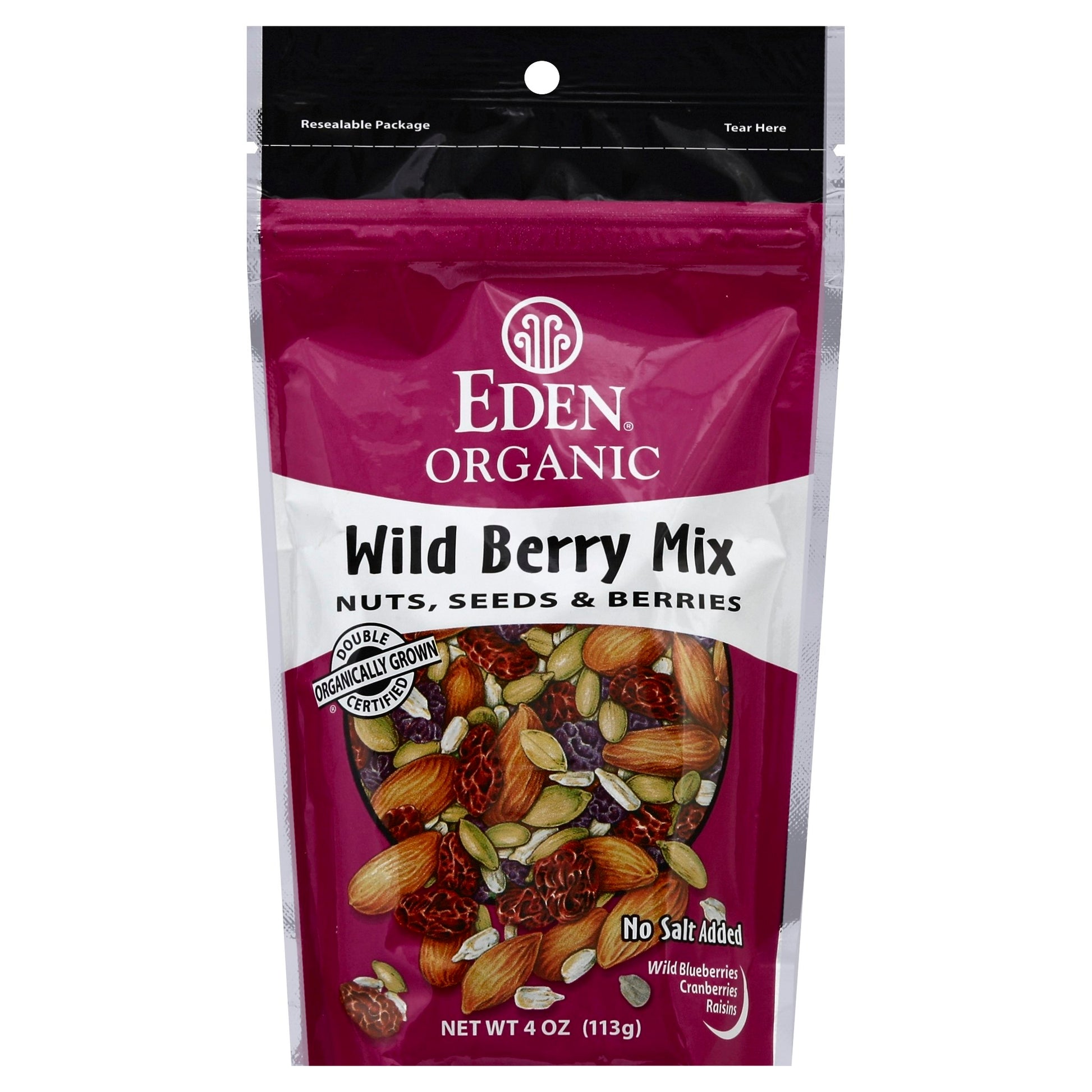 Eden Foods Snack Mix Wild Berry 4 Oz