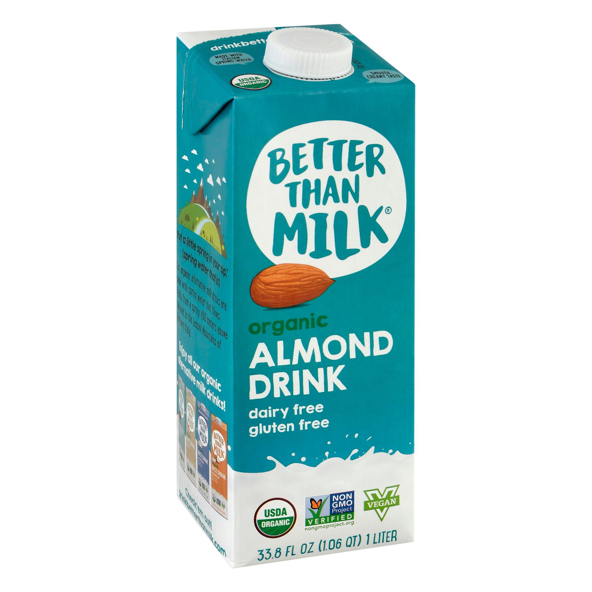 Better Than Milk Milk Almond Original Org 33.8 FO (Pack of 6)