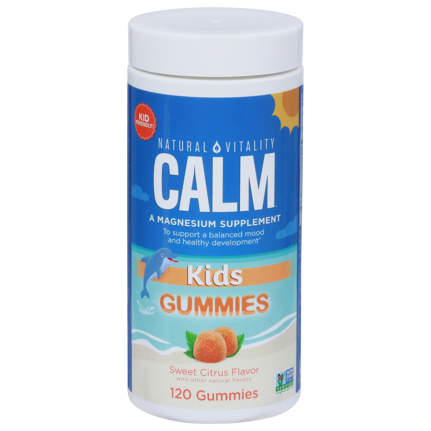 Natural Vitality Kid Calm Gummy Citrus 120 Gummies