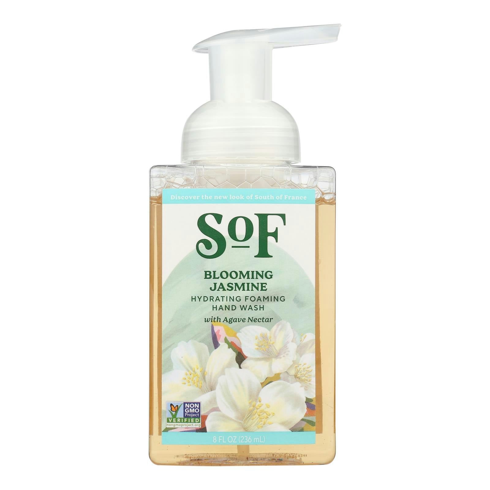 South Of France Hand Soap - Foaming - Blooming Jasmine - 8 oz (Pack of 3)