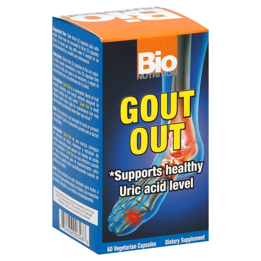 Bio Nutrition Gout Out 60 Vc (Pack of 3)