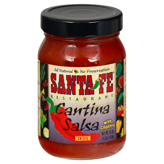 Santa Fe Restaurant Salsa Salsa Medium Cantina 16 oz (Pack of 6)