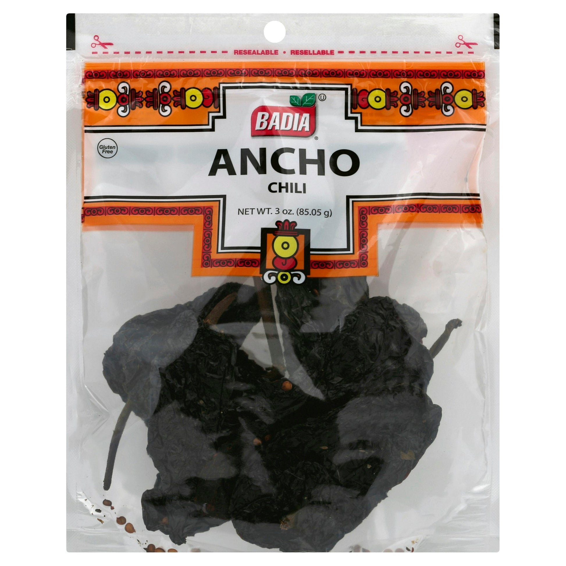 Badia Chili Pods Ancho 3 Oz Pack of 12