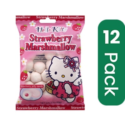 Eiwa Marshmallow Strawberry Helo 3.1 oz (Pack Of 12)