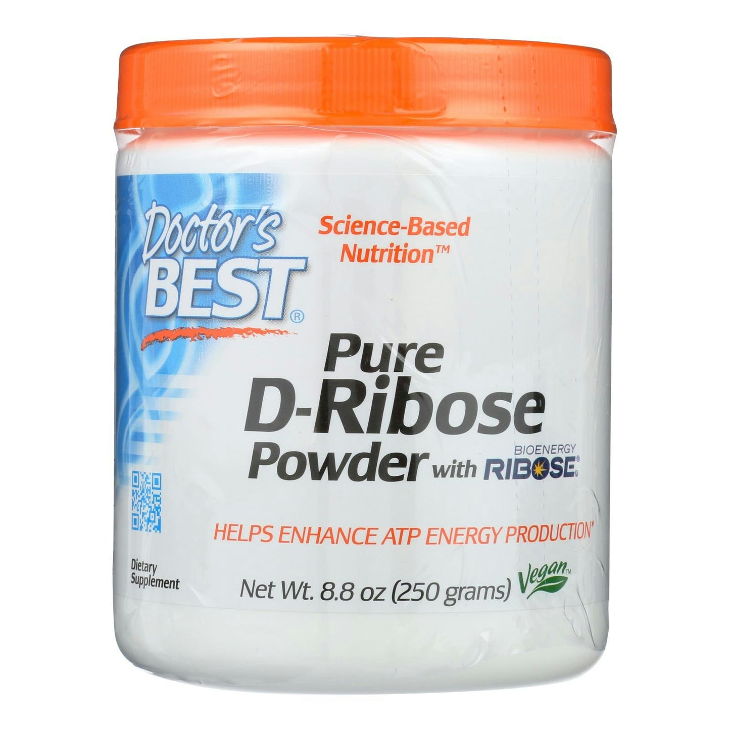 Doctor's Best - D-ribose Pure Powder - 250 Grams