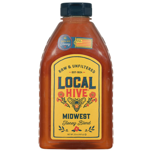 Local Hive Honey Midwest 32 Oz Pack of 6