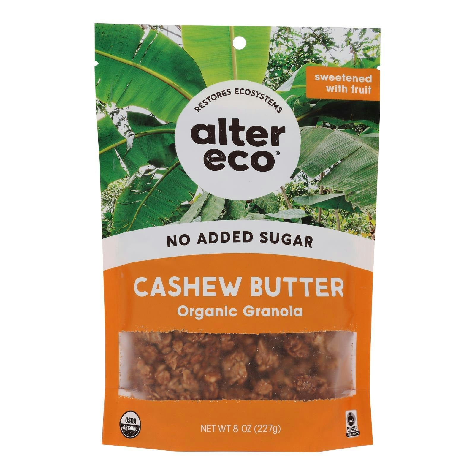 Alter Eco - Granola Cashew Butter 8 Oz (Pack of 6)