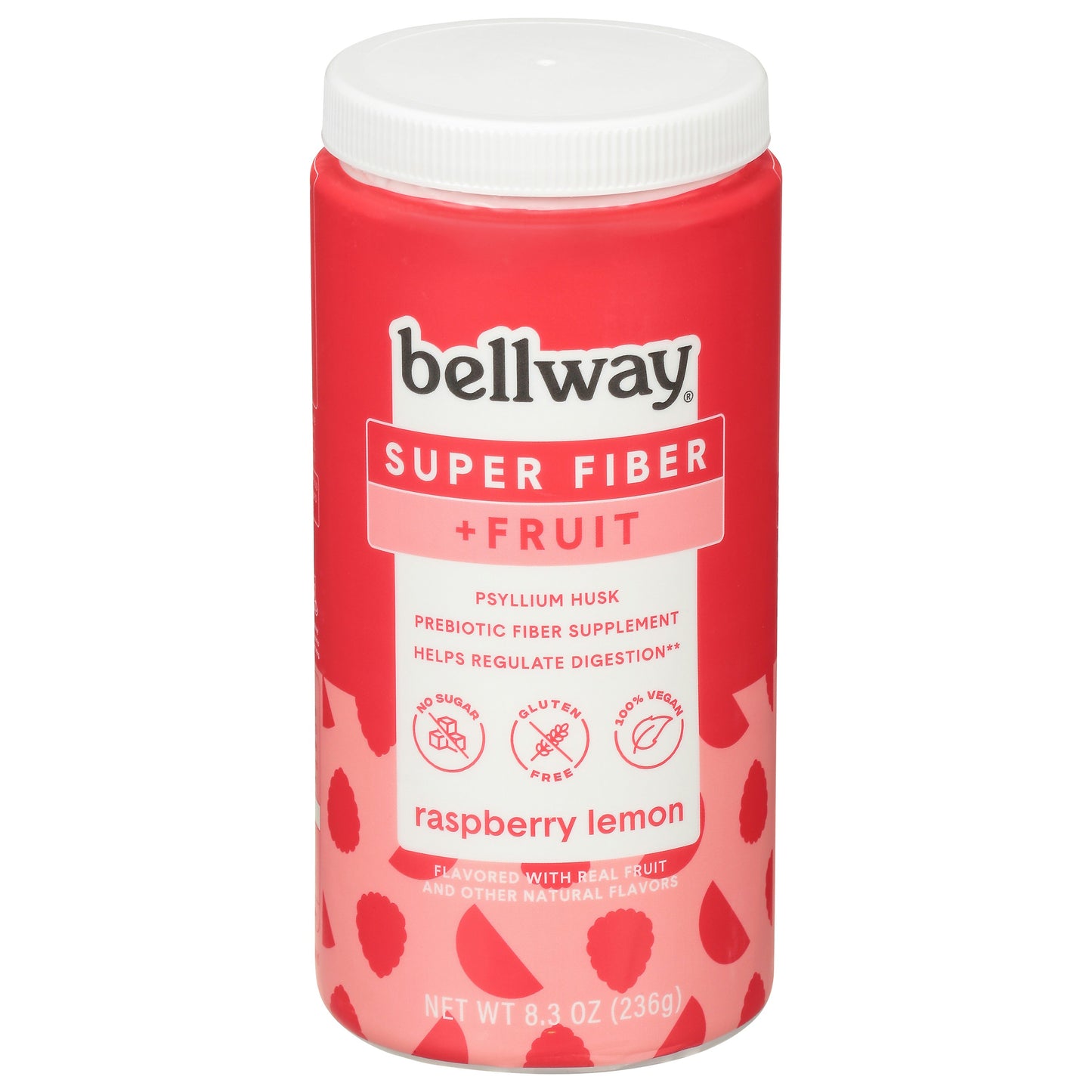 Bellway Fiber Powder Raspberry Lemon 8.3 Oz