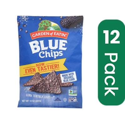 Garden Of Eatin' - Chips Chips Blue Corn 10 oz (Pack of 12)