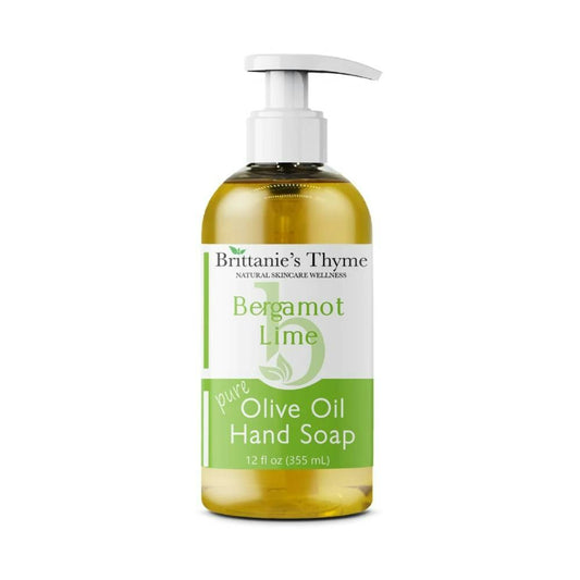 Brittanie's Thyme - Hand Soap Liquid Bergamot Lime - 12 fl. oz (Pack of 3)