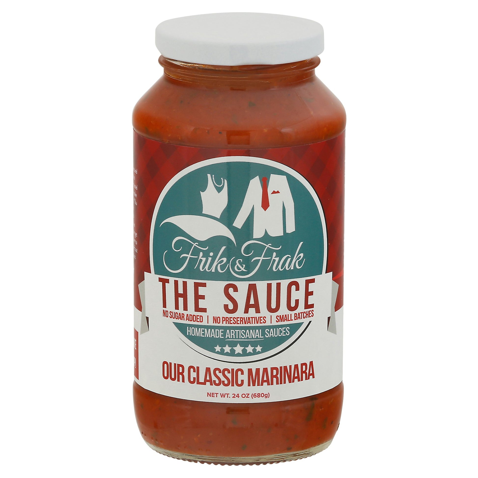 Frik And Frak Sauce Marinara 24 Oz (Pack of 6)