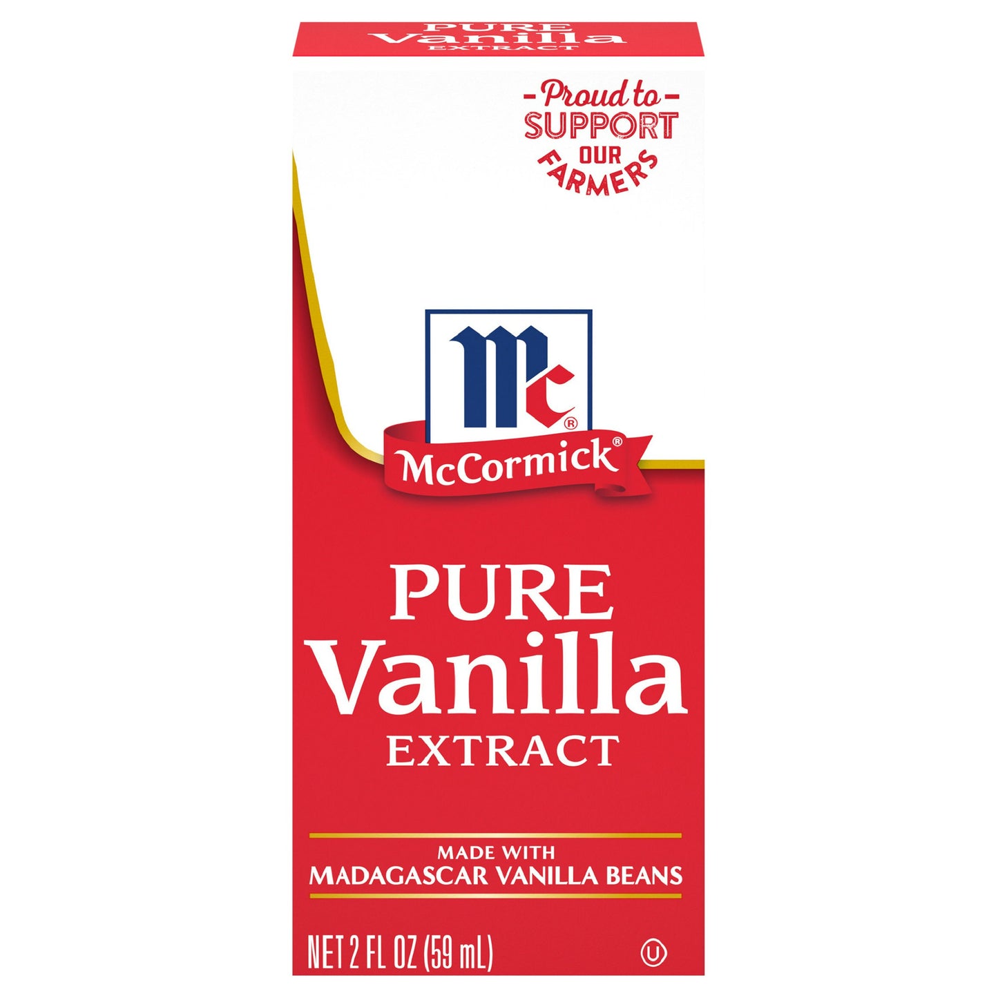 Mc Cormick Vanilla Extract Pure 2 Oz Pack of 12