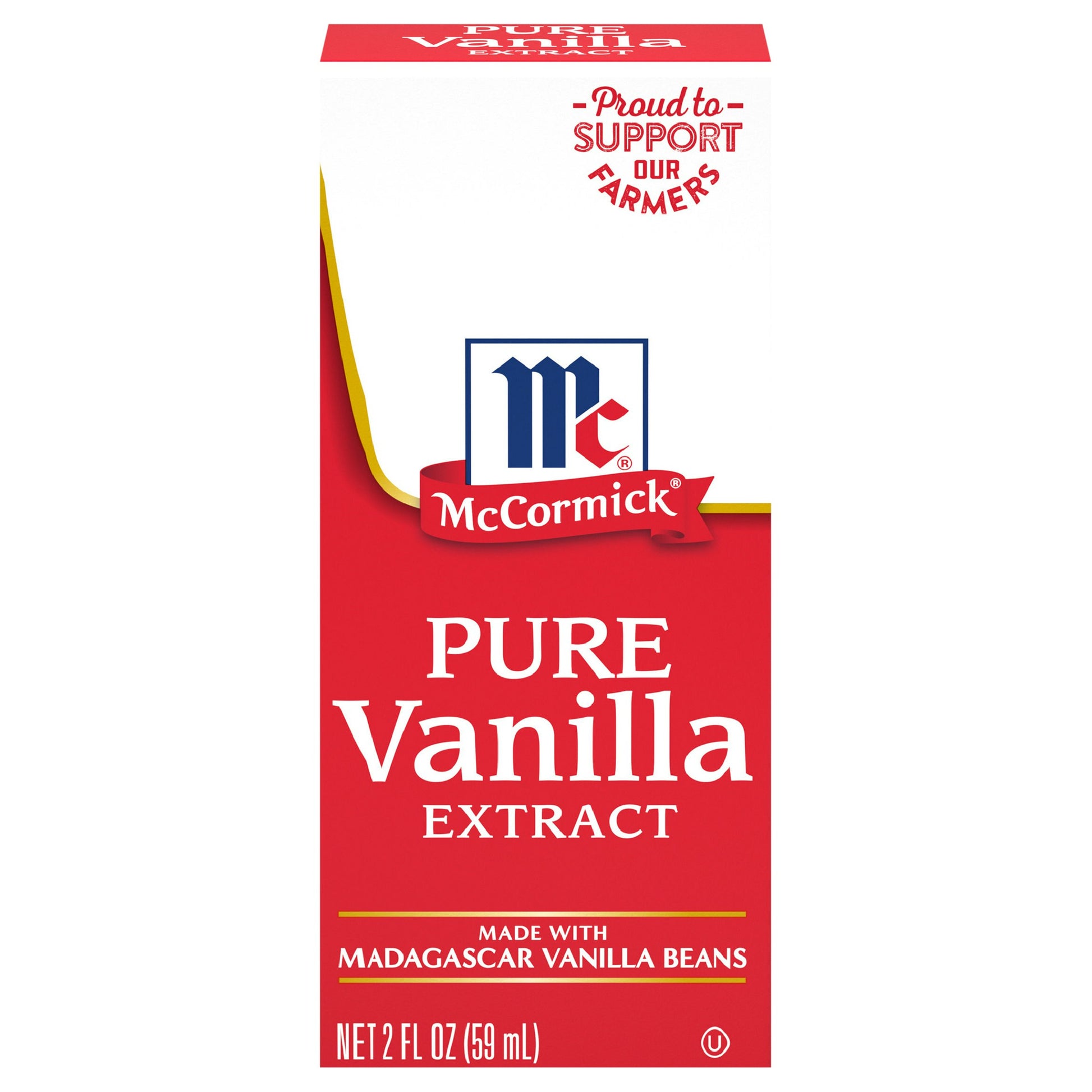 Mc Cormick Vanilla Extract Pure 2 Oz Pack of 12