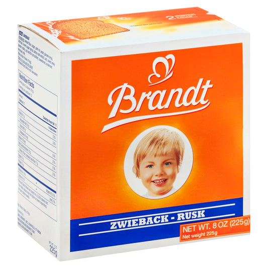 Brandt Zwieback 8 Oz (Pack of 10)