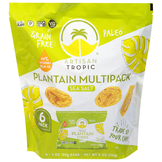 Artisan Tropic Chip Plantain Sea Salt 6Pack