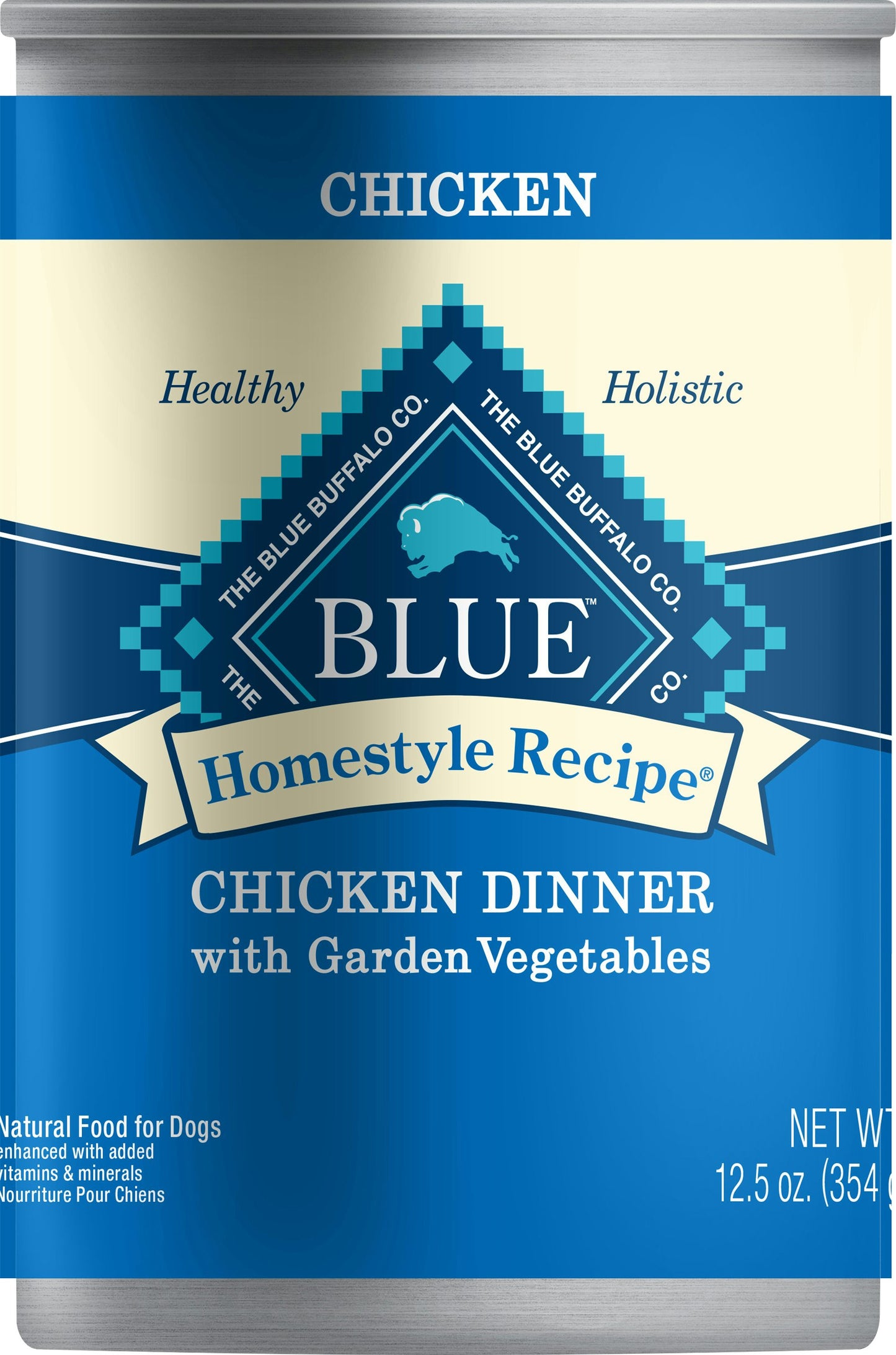 Blue Buffalo Dog Food Chicken Rice Veg 12.5 Oz (Pack of 12)