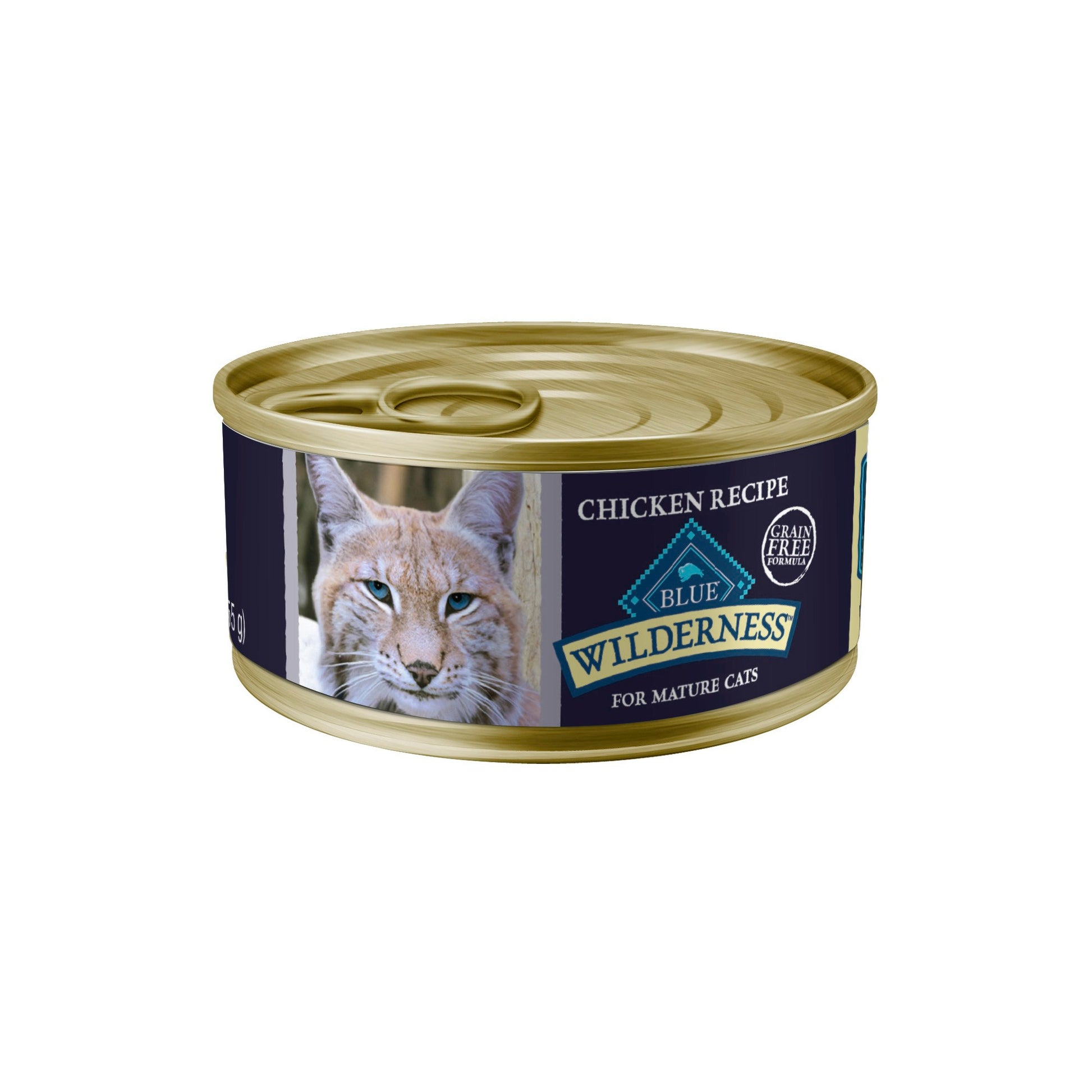 Blue Buffalo Food Cat Mature Chicken 5.5 Oz Pack of 24