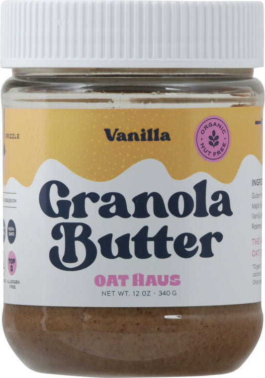 Oat Haus Butter Vanilla Granola 12 Oz Pack of 6