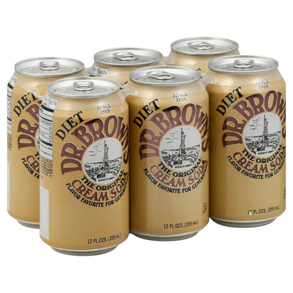 Dr Browns Soda Diet Crème 72 Oz Pack of 4