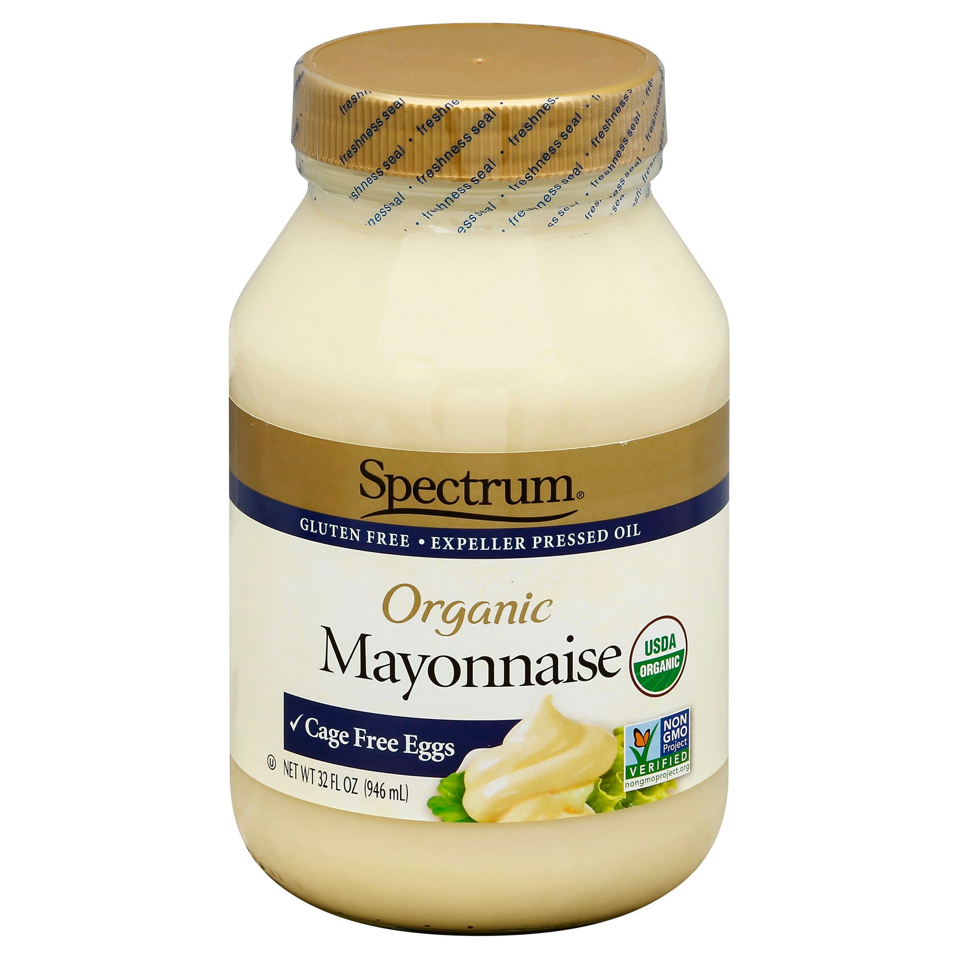 Spectrum Naturals Mayonnaise Soy Organic 32 Oz Pack of 6