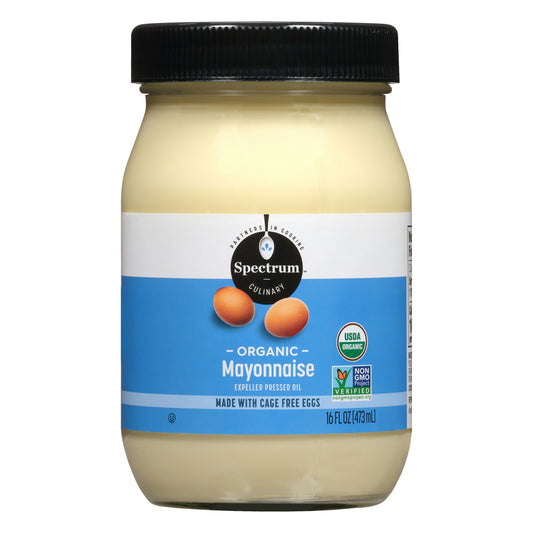 Spectrum Naturals Mayonnaise Soy Organic 16 oz (Pack of 12)