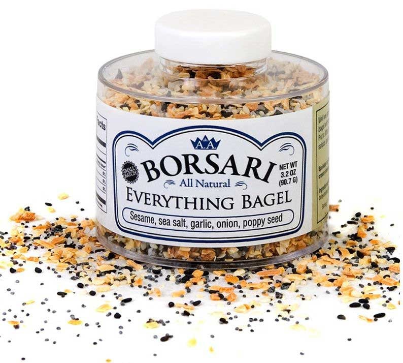 Borsari Everything Bagel Seasoning - 3.2 Ounce (Pack of 6)