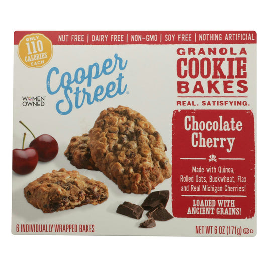 Cooper Street Granola Bakes Chocolate Cherry 6 Oz Pack of 6