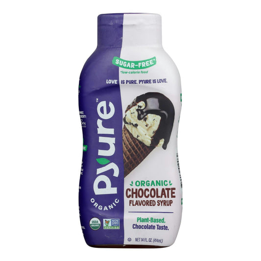 Pyure - Syrup Chocolate Flavor Sugar Free 14 fl. oz (Pack of 6)