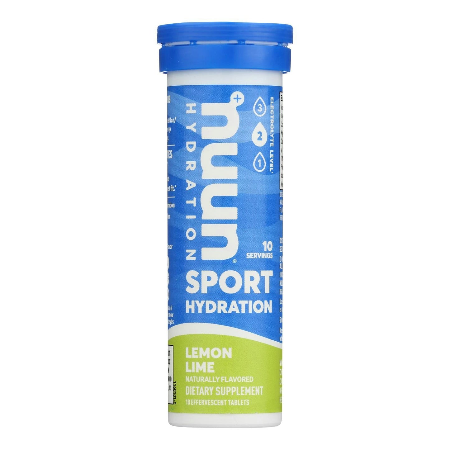 Nuun Hydration Nuun Active - Lemon and Lime 10 Tablets (Pack of 8)