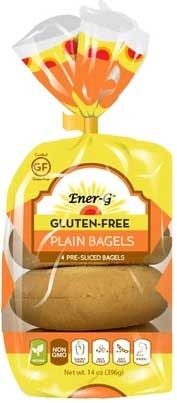 Ener G Foods Bagel Plain 14 Oz (Pack of 6)