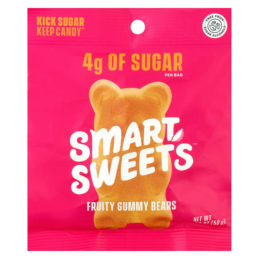 Smartsweets Candy Gummy Bear Fruity 1.8 oz (Pack of 12)