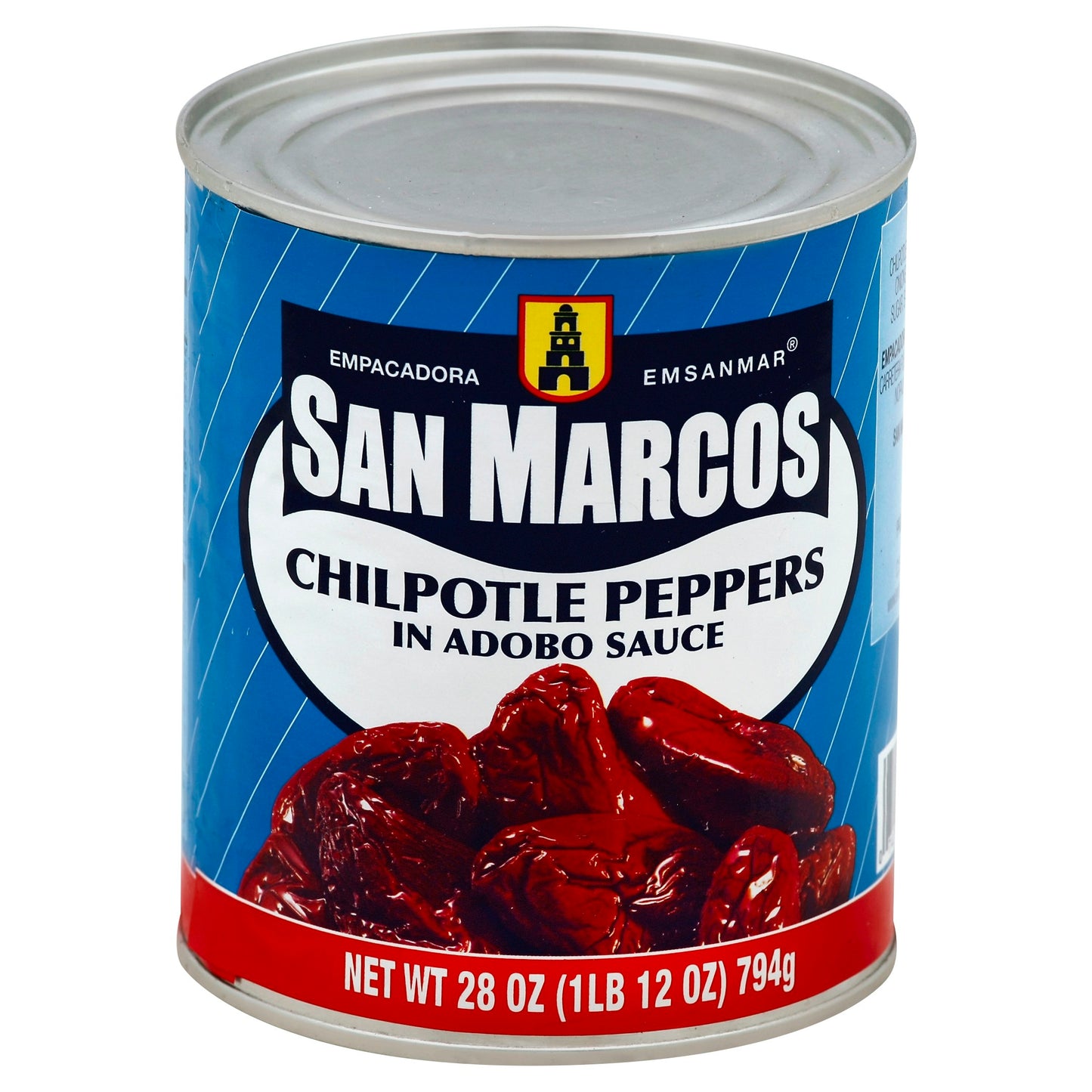 San Marcos Pepper Chipotle 28 Oz (Pack of 12)