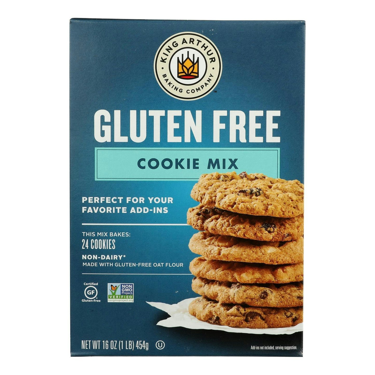 King Arthur Flour Cookie Mix Gluten Free - 16 oz (Pack of 6)