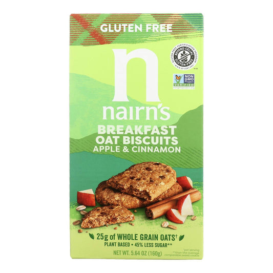 Nairn's - Biscuits Apple & Cinnamon 5.64 oz (Pack of 6)