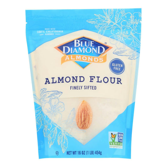 Blue Diamond - Almond Flour 16 oz (Pack of 4)