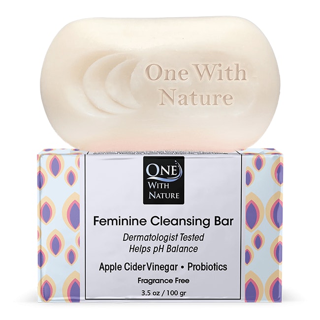 One With Nature - Soap Feminine Fragrance - 3.5 oz (Pack of 3)