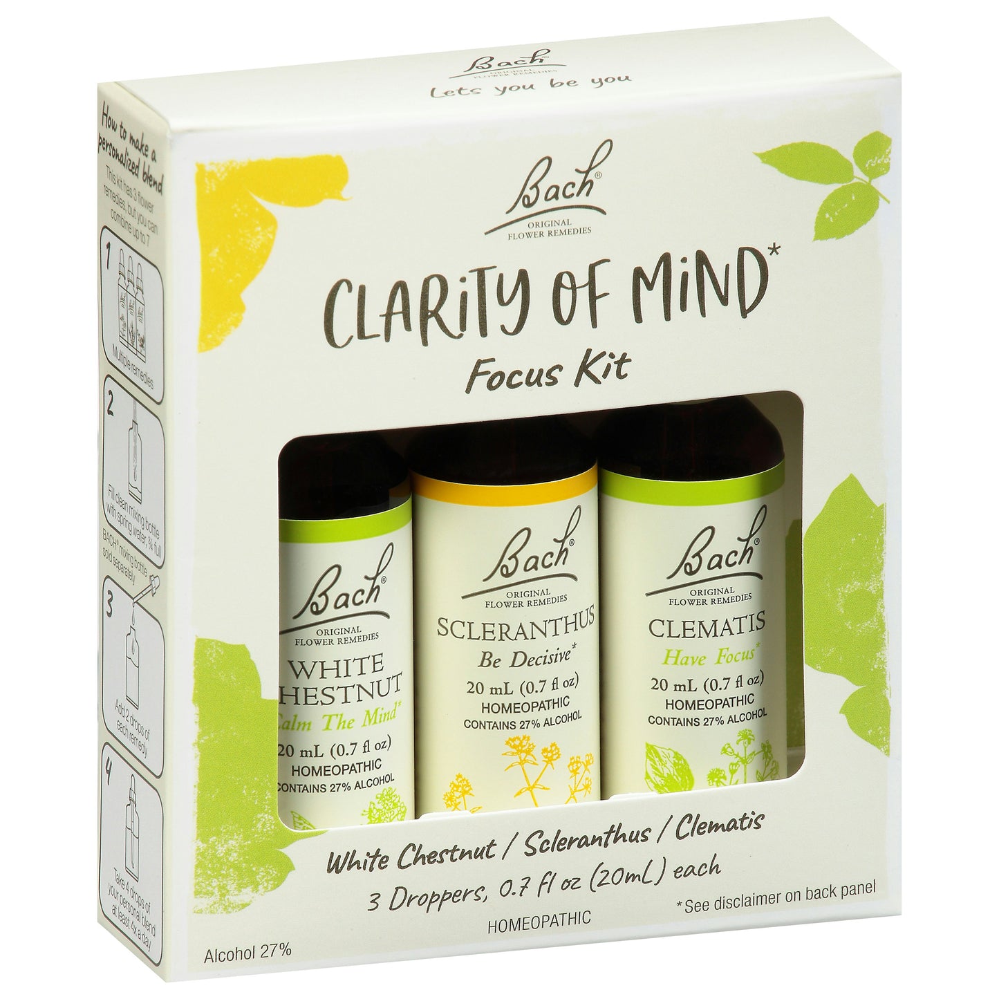 Nelson Bach Bach Clarity Of Mind Trio 60 Ml