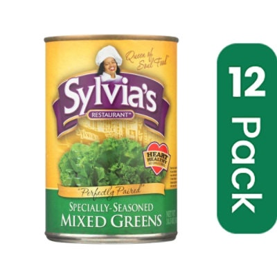 Sylvia's Mixed Greens 14.5 oz (Pack of 12)