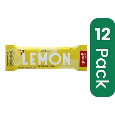 Good Snacks Bar Lemon 2.12 oz (Pack Of 12)