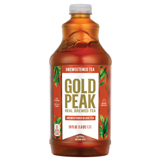 Gold Peak Tea Unsweetened 59 Fo Pack of 8